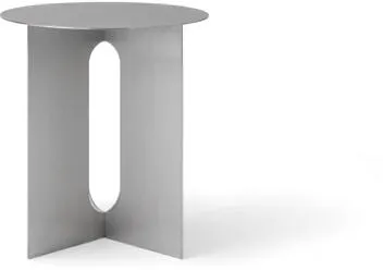 Audo Androgyne Base Til Sidebord Børstet Stål